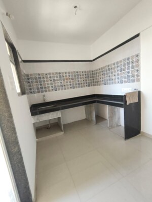 Kitchen in 1 BHK Apartment at Yashraaj Park, Ghodbunder Road – for Sale