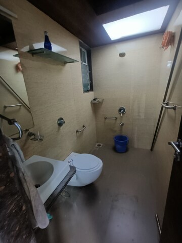 Attached Bathroom in 1 BHK Apartment at Kabra Aurum, Goregaon West – for Rent