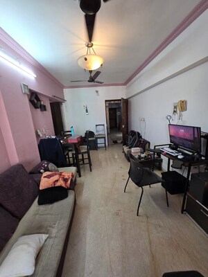 Living Room in 1 BHK Apartment at Luv Kush Tower, Chembur – for Rent