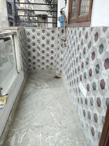 Bathroom in 2 BHK Apartment at Panchsheel Vihar – for Rent