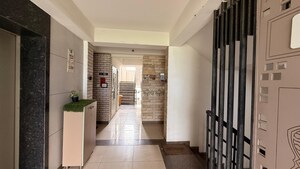 Building Lobby in 3 BHK Apartment at Shyam Bankey Bihari Sharnam, Raj Nagar Extension – for Sale