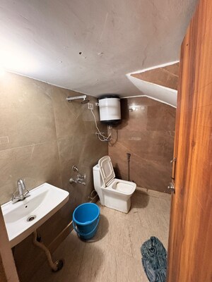 Bathroom in 3 BHK Apartment at Vasant Kunj – for Sale