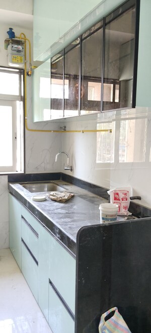 Kitchen in 1 BHK Apartment at Bhandup Subhakamana CHS, Bhandup East – for Rent