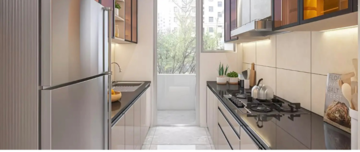 Balcony in 4 BHK Apartment at Lokhandwala Complex – for Sale