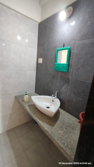 Bathroom in 2 BHK Apartment at Suyog Sankul, Aundh – for Rent