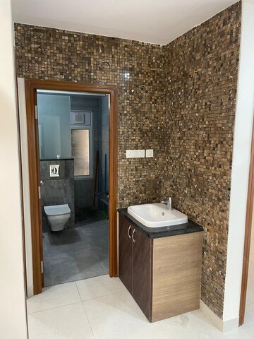 Bathroom in 2.5 BHK Apartment at Aparna Sarovar Zenith, Nallagandla – for Rent