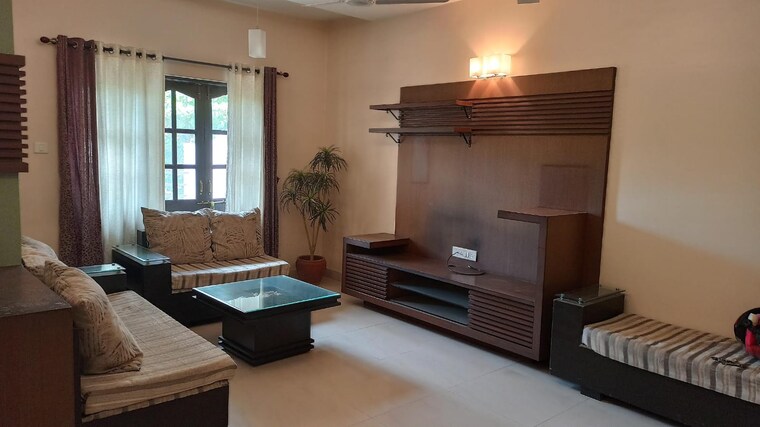 Living Room, bhujbal-shivranjan-towers 2 Bedroom 1050 Sq.Ft. Apartment In Pashan Pune 9624398