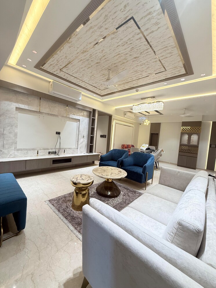 Living Room, lodha-the-park 3 Bedroom 1490 Sq.Ft. Apartment In Worli Mumbai 9624491