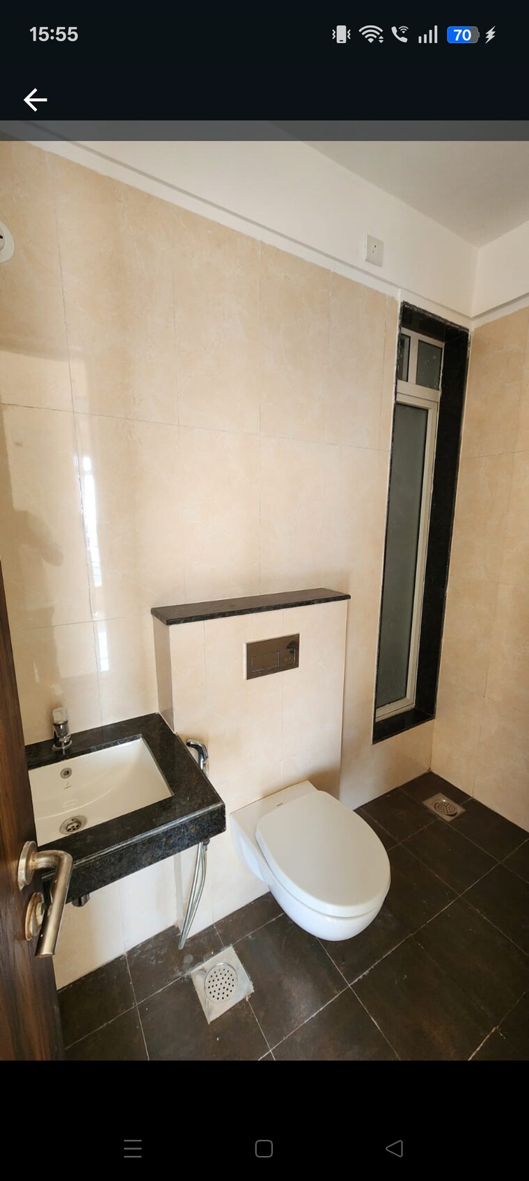 Bathroom, sheth-zuri 2 Bedroom 517 Sq.Ft. Apartment In Laxmi Nagar Thane 9624511