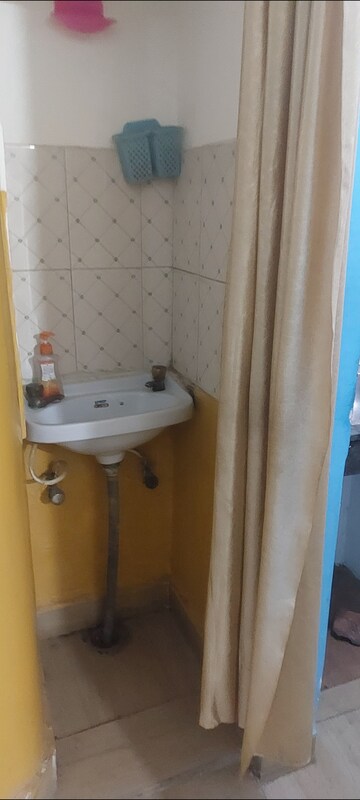 Bathroom in 1 BHK Apartment at Aadharshila Apartment, Sarita Vihar – for Rent