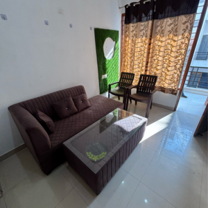 Living Room in 1 BHK Apartment at Kharar Mohali Road – for Rent