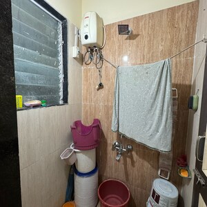 Bathroom in 1 BHK Apartment at Vikhroli West – for Rent