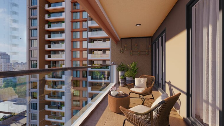Balcony, kolte-patil-24k-altura 4 Bedroom 1725 Sq.Ft. Apartment In Baner Pune 9624557