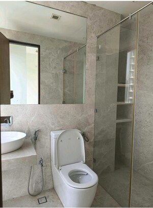 Bathroom in 3 BHK Apartment at Indiabulls Blu, Worli – for Sale