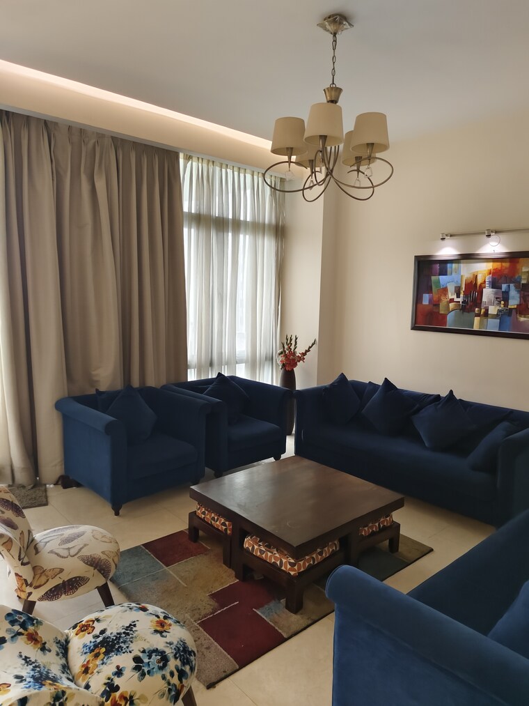 Living Room, ireo-the-grand-arch 3 Bedroom 2156 Sq.Ft. Apartment In Sector 58 Gurgaon 9624599