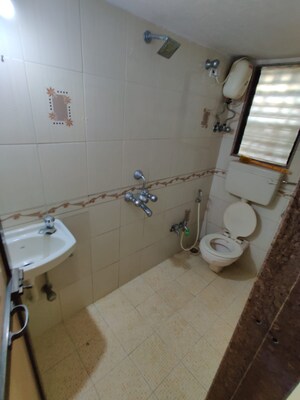 Bathroom in 1 BHK Apartment at Sai Swaroop Apartments, Chembur – for Rent