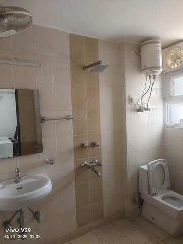 Bathroom in 3 BHK Apartment at Manmeet Housing Society, Sector 51 – for Sale