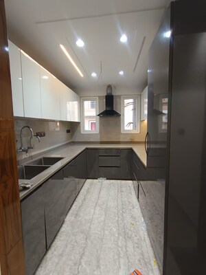 Kitchen in 3 BHK Apartment at Navbharat Apartments, Paschim Vihar – for Rent