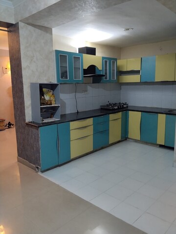 Kitchen in 3 BHK Apartment at Shri Ram The City Of Golden Domes, Jagatpura – for Sale