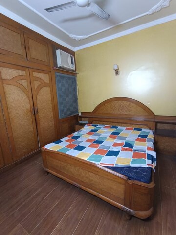 Bedroom in 3 BHK Apartment at Triveni Apartments CGHS, Paschim Vihar – for Rent