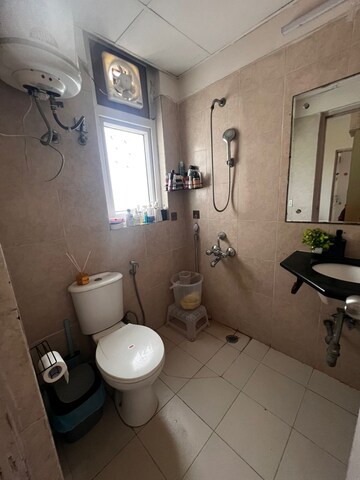 Bathroom in 1 RK Apartment at Orchid Petals, Sector 49 – for Rent