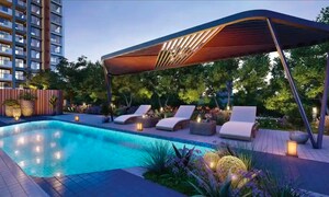 Swimming Pool in 4 BHK Apartment at Kolte Patil 24K Manor Towers, Pimple Nilakh – for Sale