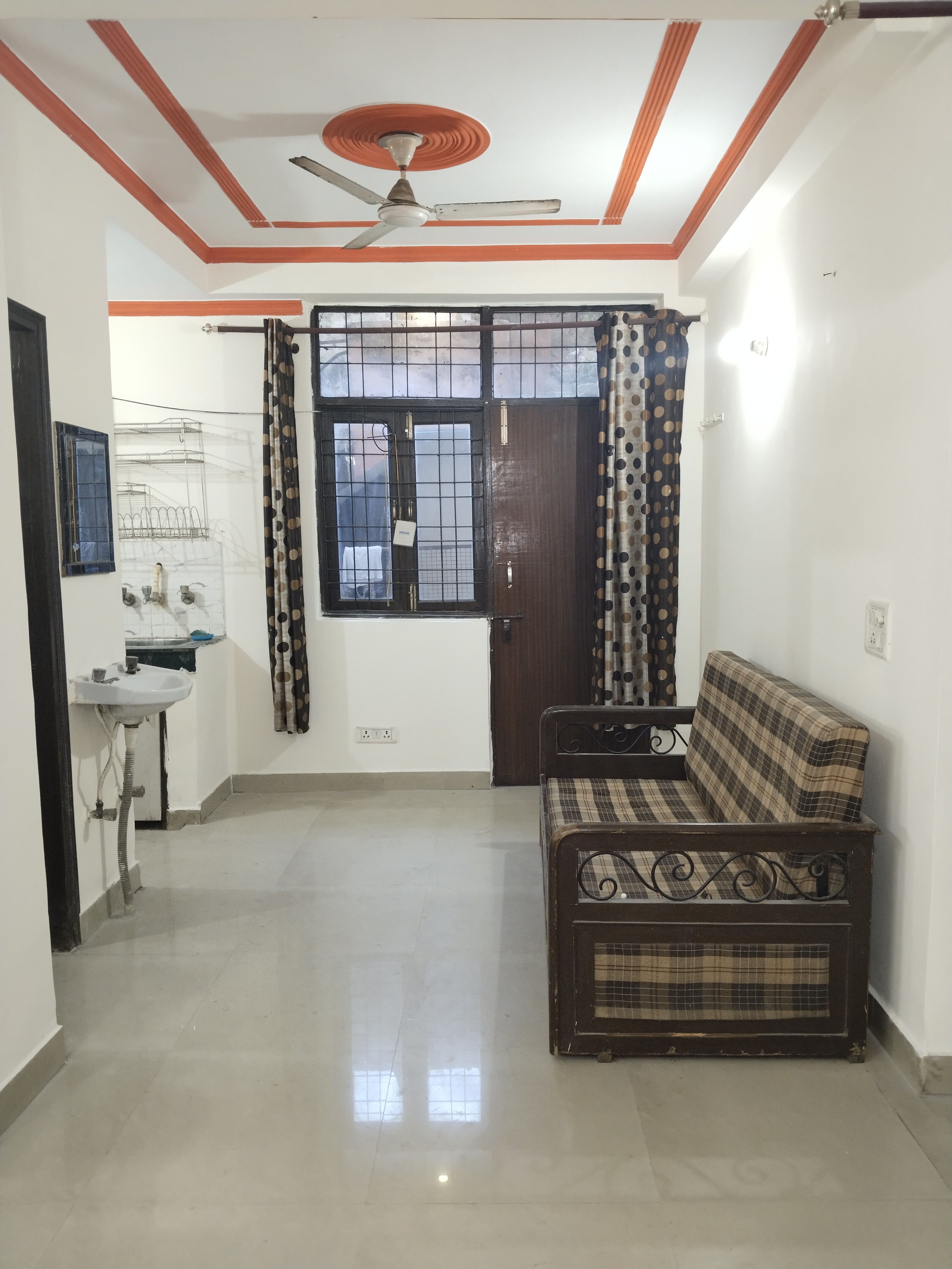 1 BHK + Pooja Room Apartment For Rent in S Block Khirki Extension 