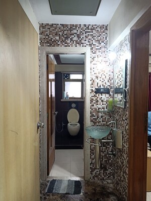 Living Room in 3 BHK Apartment at Kalpataru Sparkle, Bandra East – for Rent