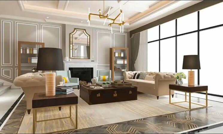 Living Room, kolte-patil-24k-manor-towers 4 Bedroom 2240 Sq.Ft. Apartment In Pimple Nilakh Pune 9624725
