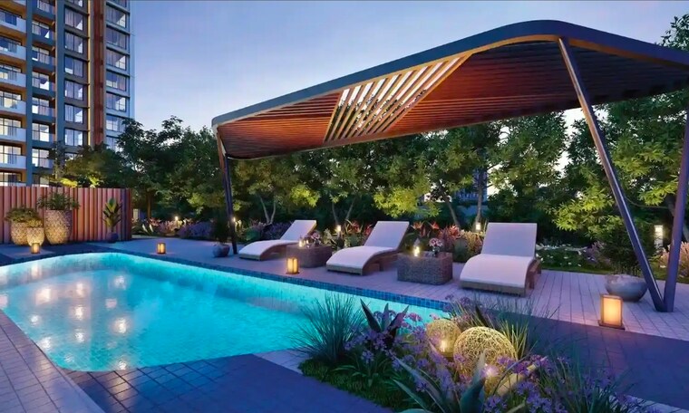 Swimming Pool, kolte-patil-24k-manor-towers 4 Bedroom 2240 Sq.Ft. Apartment In Pimple Nilakh Pune 9624725