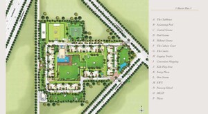 Master Plan in 3.5 BHK Apartment at Emaar Imperial Gardens, Sector 102 – for Sale