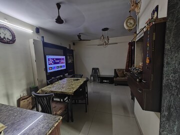 Living Room in 3 BHK Apartment at Tharwani Rosewood Heights, Kharghar Sector 10 – for Rent