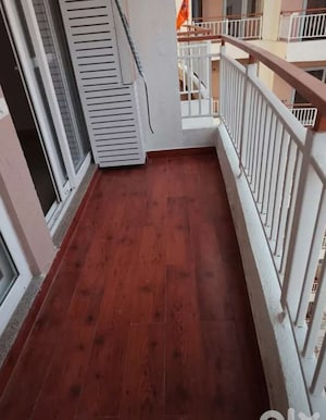 Balcony in 3 BHK Apartment at Gomti Nagar – for Rent