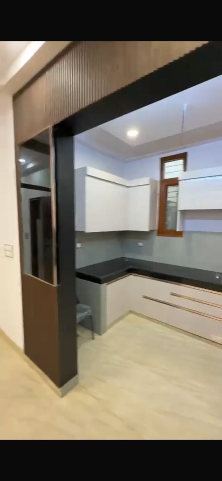 Kitchen, vasundhara sector 3 3 Bedroom 100 Sq.Mt. Builder Floor In Vasundhara Sector 3 Ghaziabad 9624856