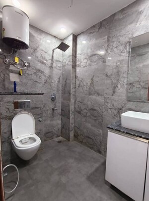Bathroom in 2 BHK Builder Floor at Saket – for Rent