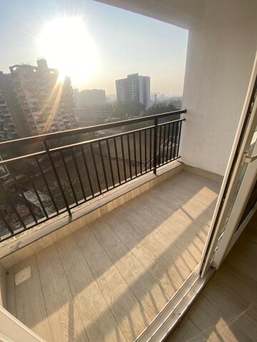 Balcony in 2 BHK Apartment at Unique K Shire, Punawale – for Rent
