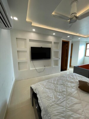 Living Room in 1 BHK Builder Floor at Saket – for Rent