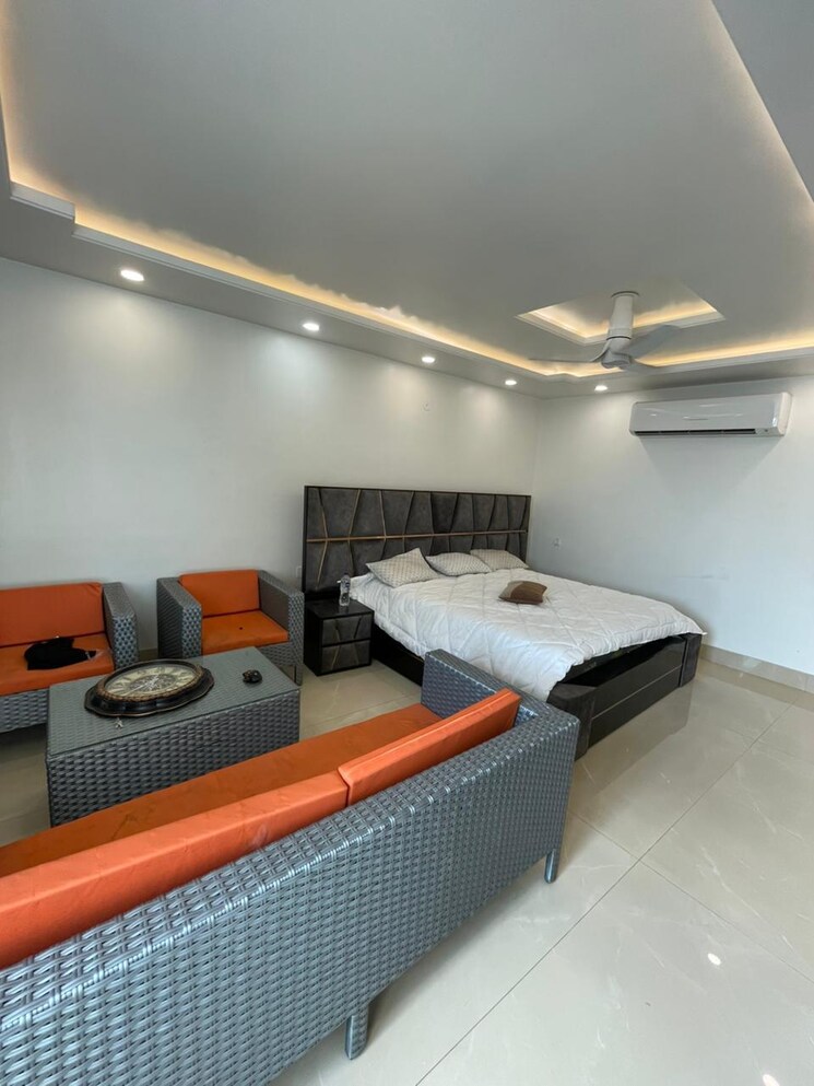 Living Room, saket 1 Bedroom 600 Sq.Ft. Builder Floor In Saket Delhi 9624880