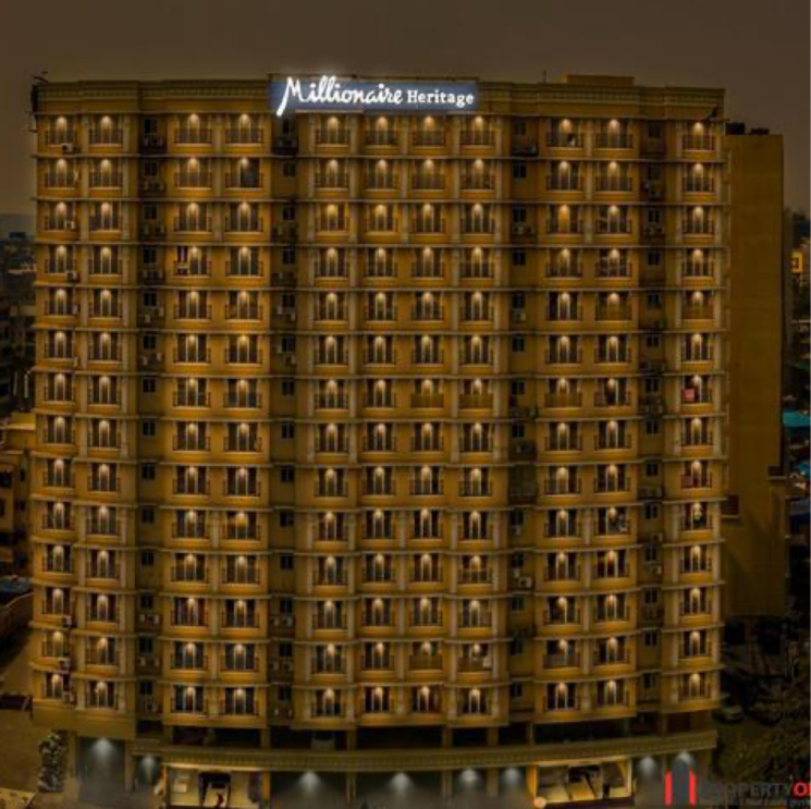 Exterior View, millionaire-heritage 2 Bedroom 750 Sq.Ft. Apartment In Sai Baba Wadi Mumbai 9624871