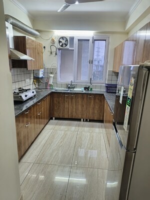 Kitchen in 3 BHK Builder Floor at Vipul World Floors, Sector 48 – for Rent