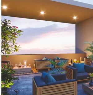 Bedroom in 2 BHK Apartment at Mihir Amara, Wakad – for Sale