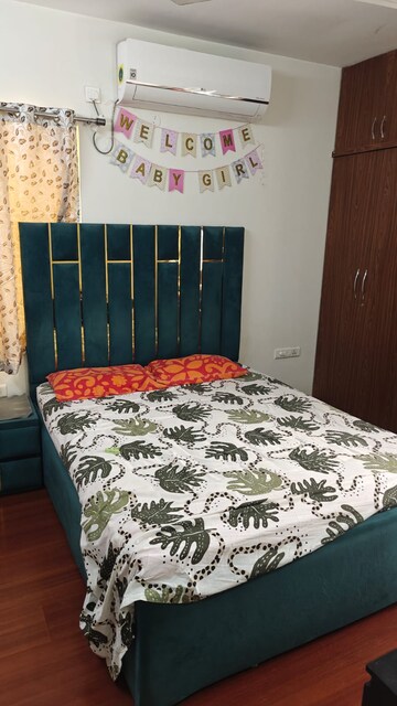 Bedroom in 2 BHK Apartment at Theme Ambience Golf View, Gachibowli – for Rent