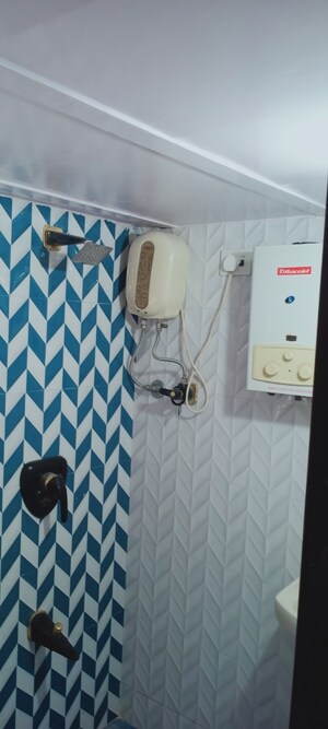 Bathroom in 1 BHK Apartment at Poonam Darshan, Andheri East – for Rent