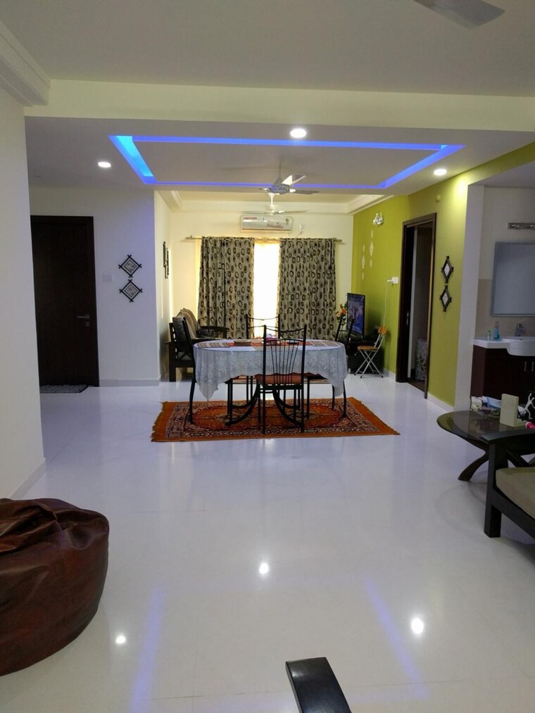 Living Room, jubilee hills 3 Bedroom 1751 Sq.Ft. Apartment In Jubilee Hills Hyderabad 9624990