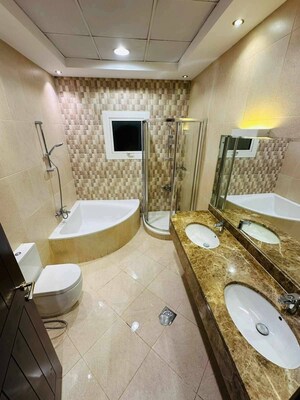Attached Bathroom in 2 BHK Apartment at Gaur City 2 - 14th Avenue, Sector 16c Greater Noida – for Rent