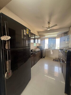 Kitchen in 3 BHK Apartment at Azad Nagar – for Rent