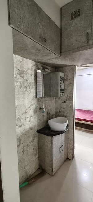 Bathroom in 2 BHK Apartment at Wadgaon Sheri – for Rent