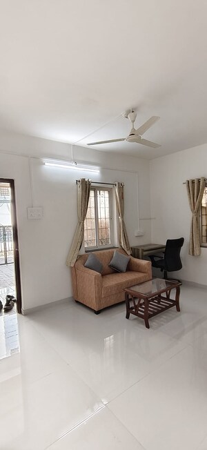 Living Room in 1 BHK Independent House at Wadgaon Sheri – for Rent