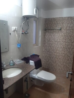 Bathroom in 4 BHK Builder Floor at Kohli One Malibu Town, Sector 47 – for Rent
