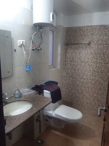 Bathroom in 4 BHK Builder Floor at Kohli One Malibu Town, Sector 47 – for Rent